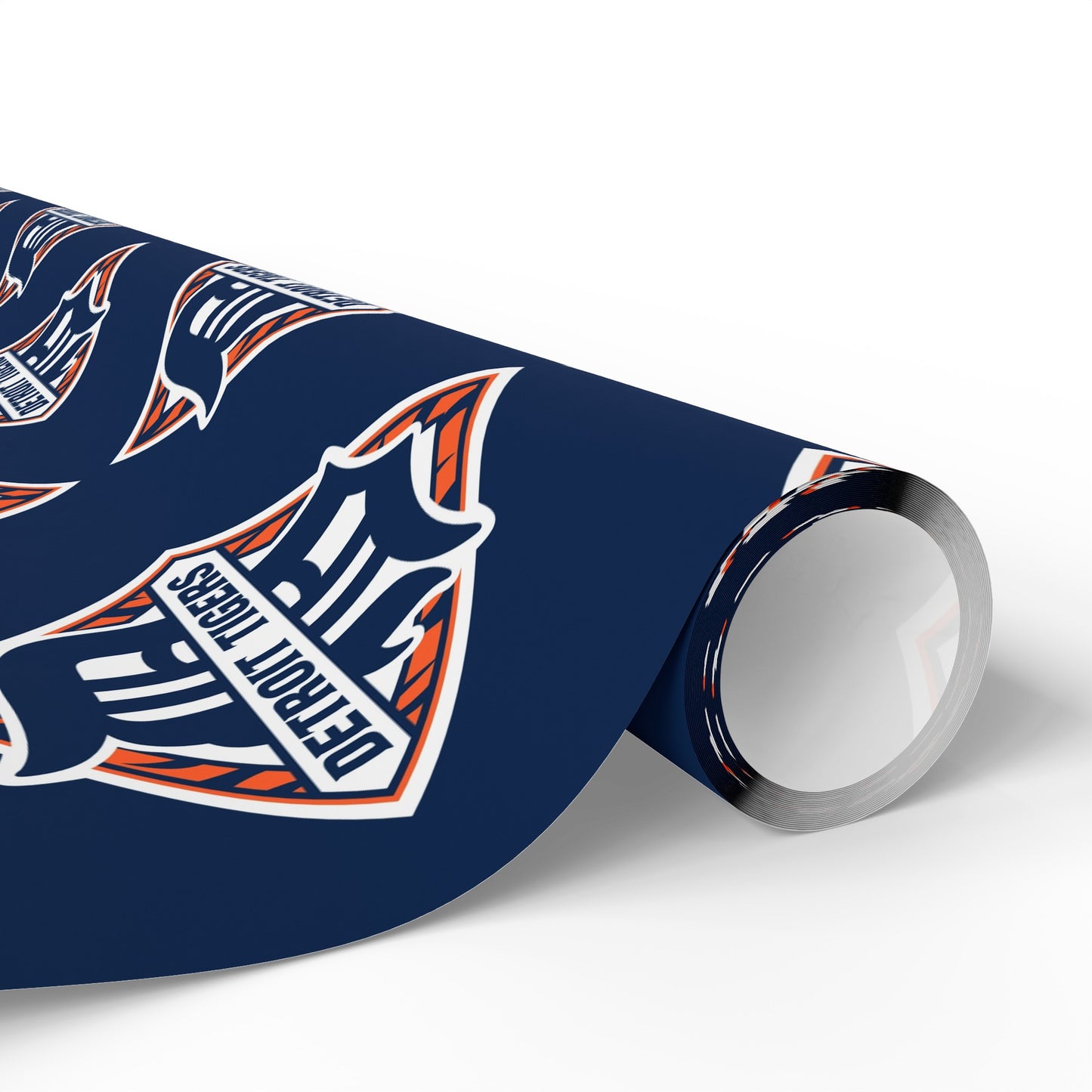 Detroit Tigers Baseball MLB Birthday Gift Wrapping Paper Holiday Michigan