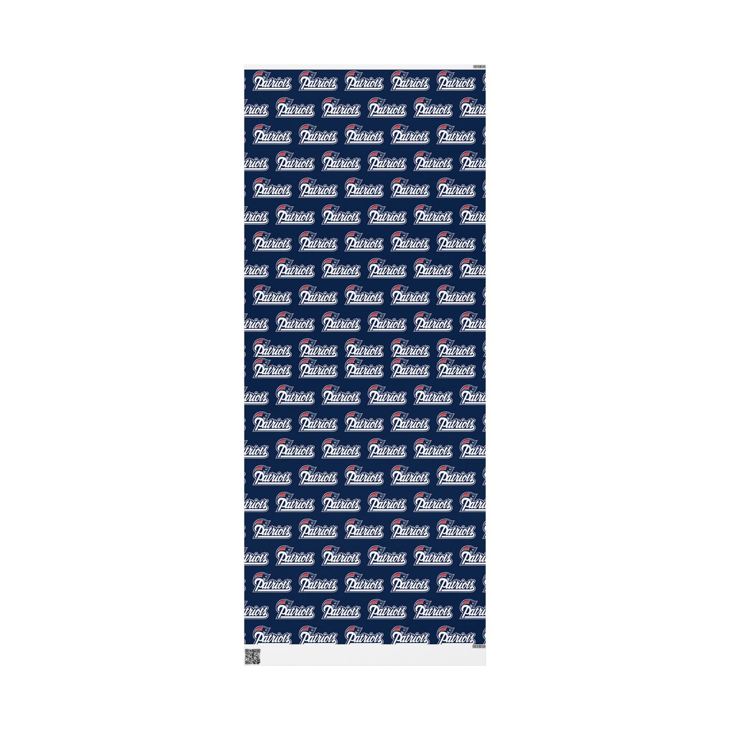 New England Patriots Birthday Gift Wrapping Paper football Holiday Christmas