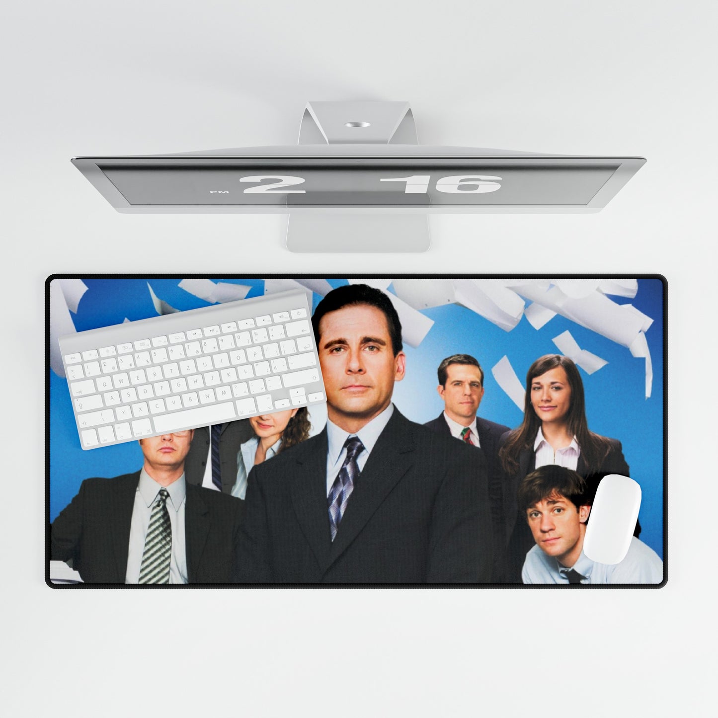 The Office Cast TV Show High Definition PC PS Home Desk Mat Mousepad