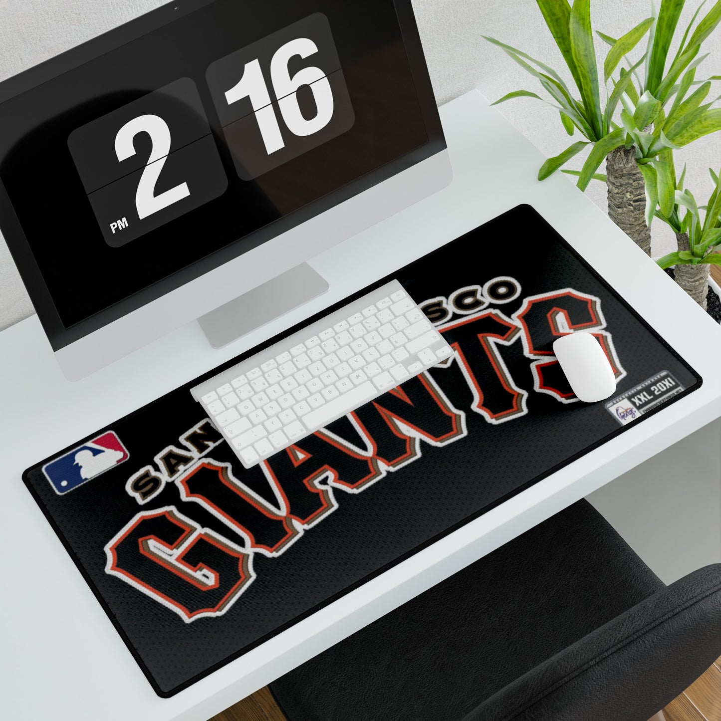 San Francisco Giants MLB Baseball High Definition Print Desk Mat Mousepad