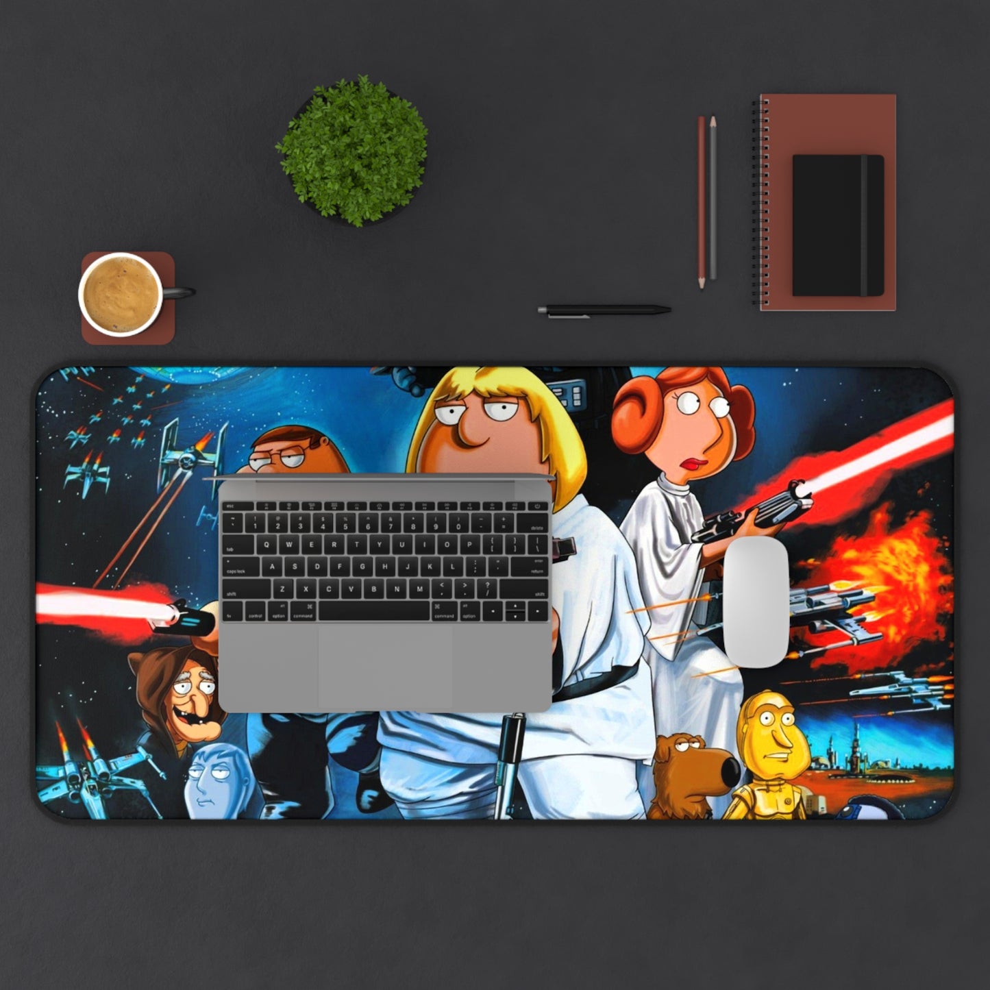 Family Guy Star wars Cartoon PC PS High Definition Video Game Desk Mat Mousepad