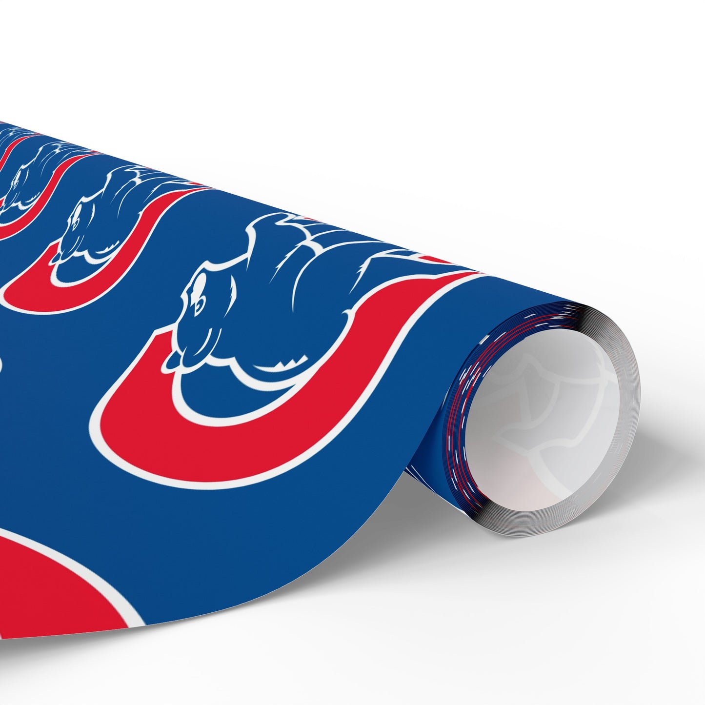 Chicago Cubs Baseball MLB Birthday Gift Wrapping Paper Holiday