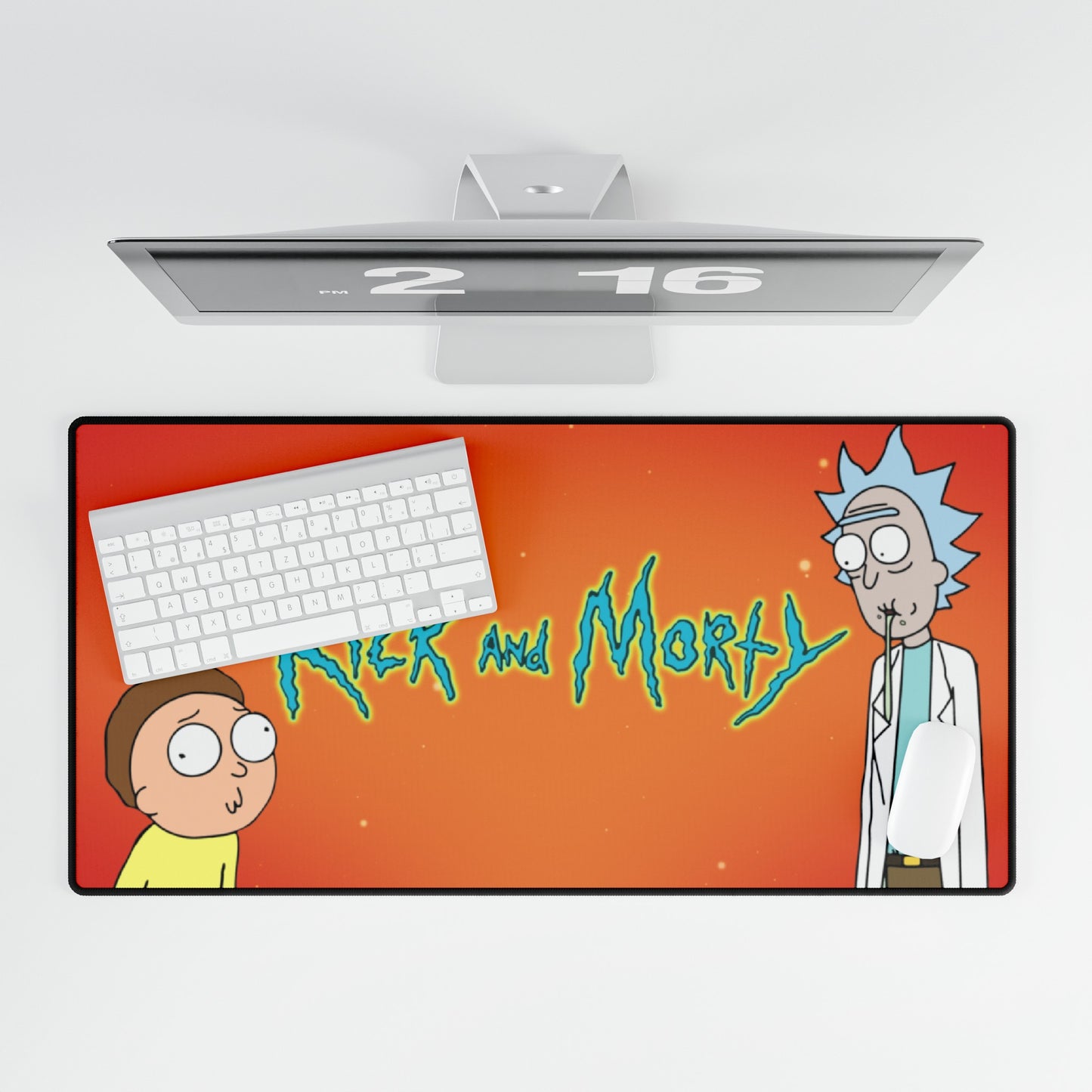 Rick and Morty High Definition PC PS Video Game Desk Mat Mousepad Sanchez