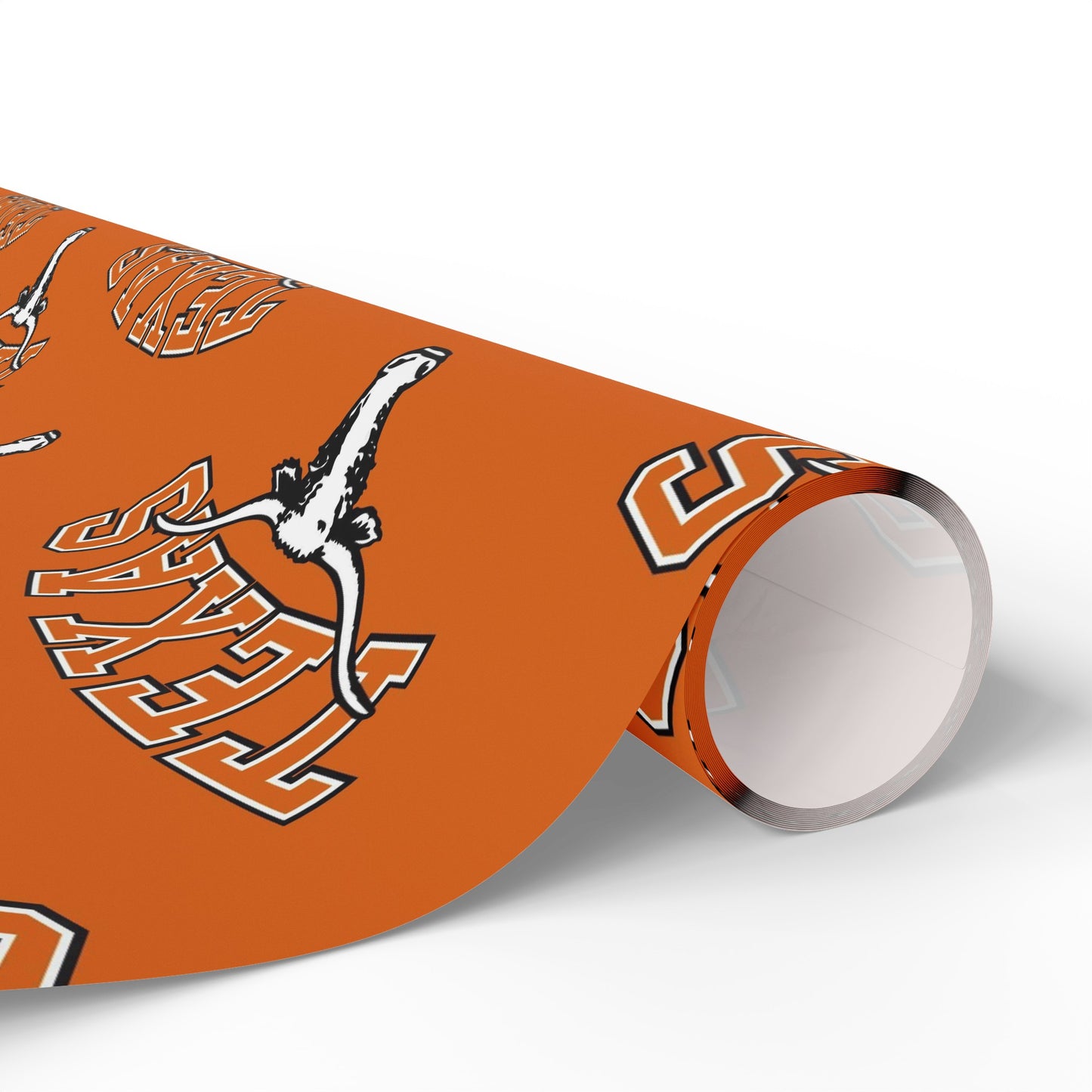 Texas Longhorns NCAA College Graduation Alumni Birthday Gift Wrapping Paper Holiday