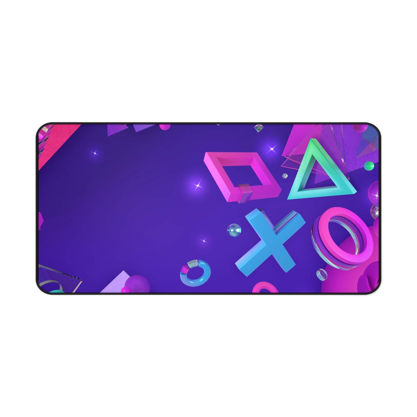 Playstation Purple High Definition Game Home Video Game PC PS Desk Mat Mousepad