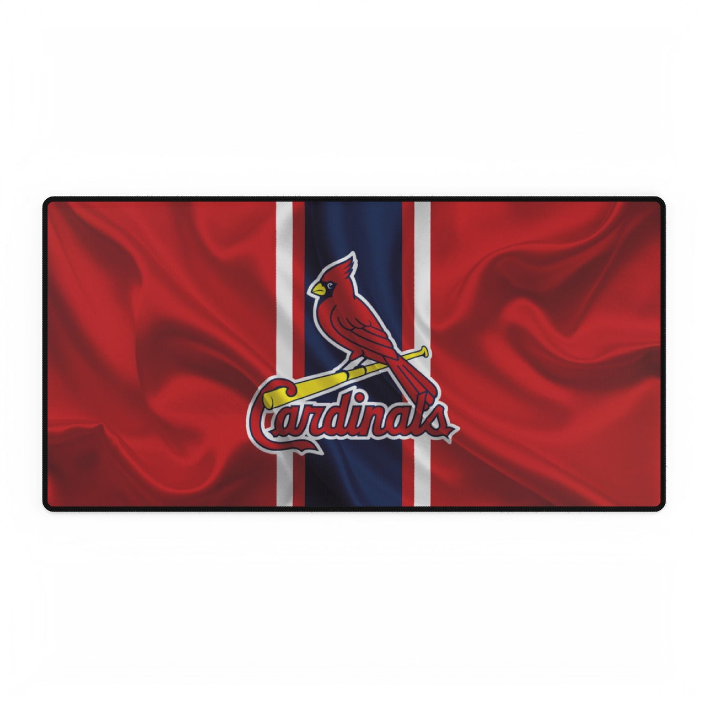 St. Louis Cardinals Wavy flag look MLB Baseball High Definition Desk Mat mousepad