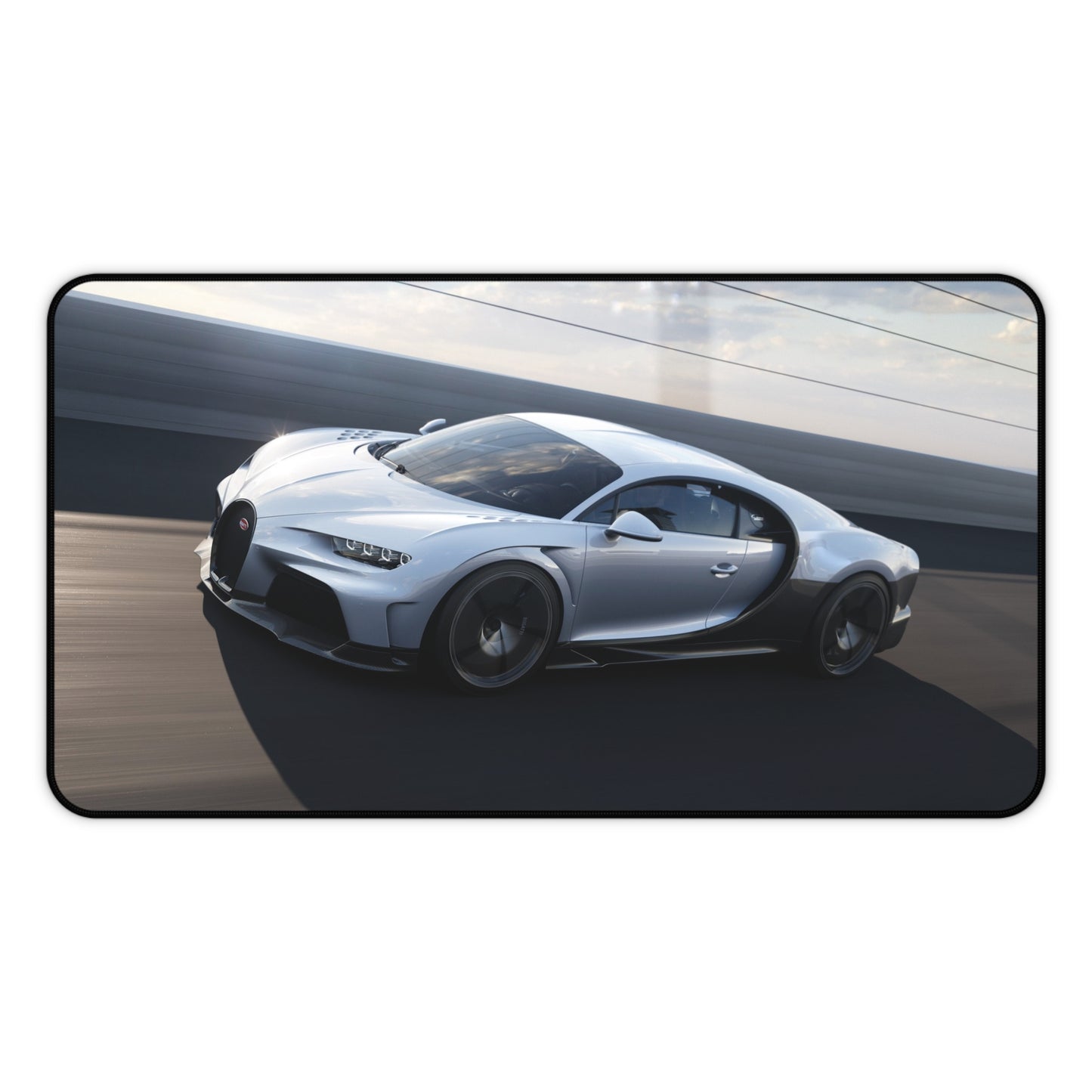 Bugatti High Definition Super Car Office Home Decor Desk Mat Mousepad