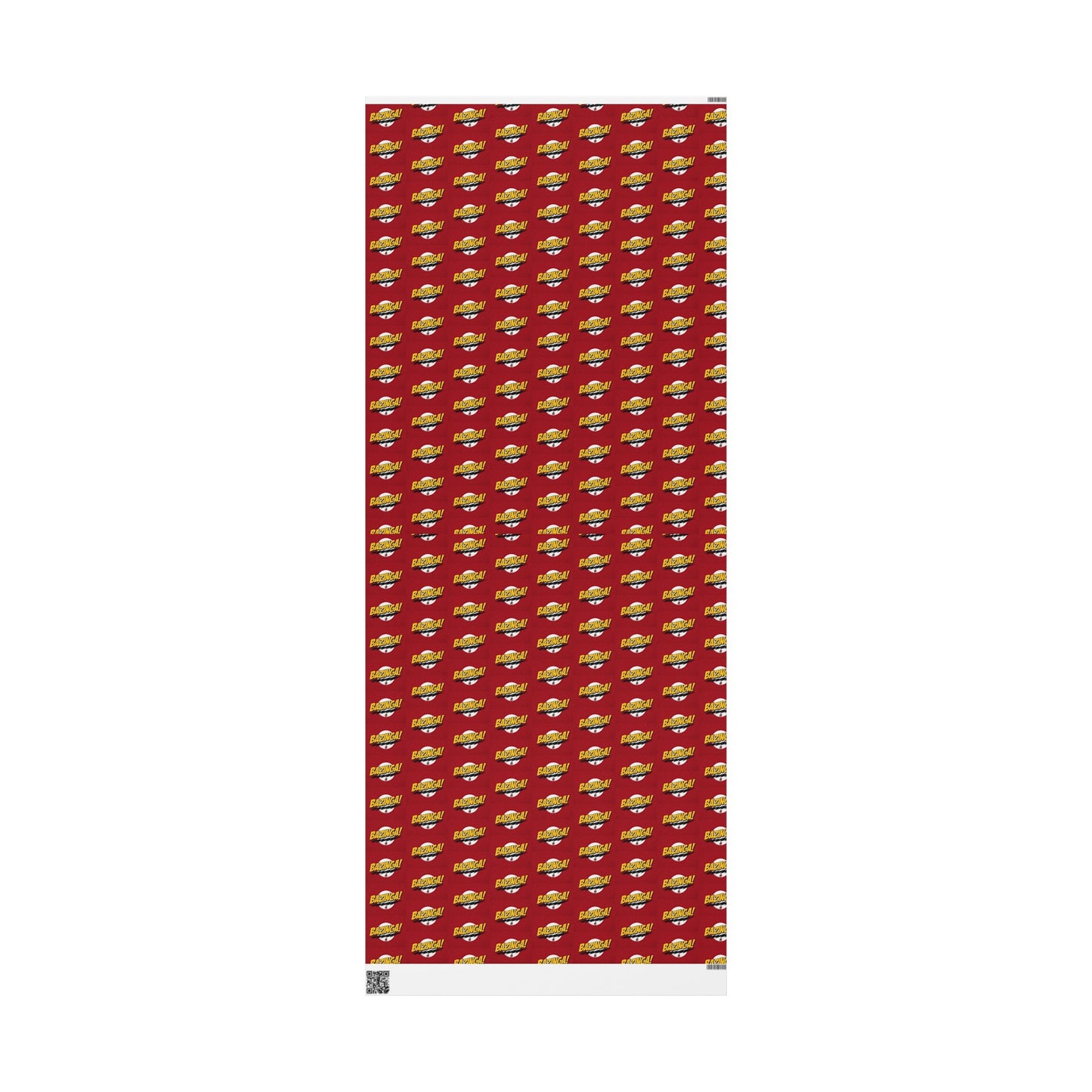 Bazinga! Big Bang Theory cast TV Show Birthday Gift Wrapping Paper Holiday