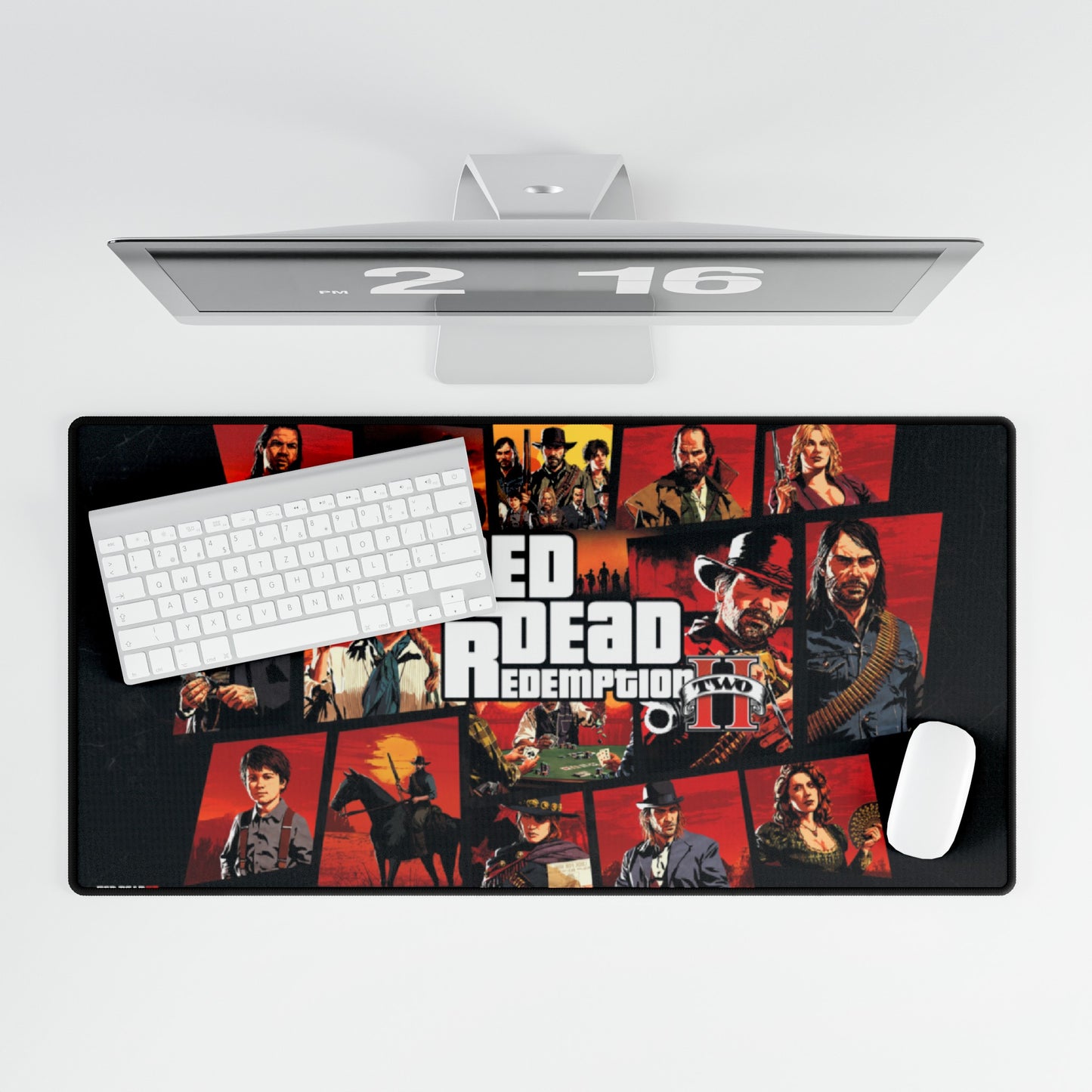 Red Dead Redemption 2 High Definition Online PC PS Large Video Game Desk Mat Mousepad