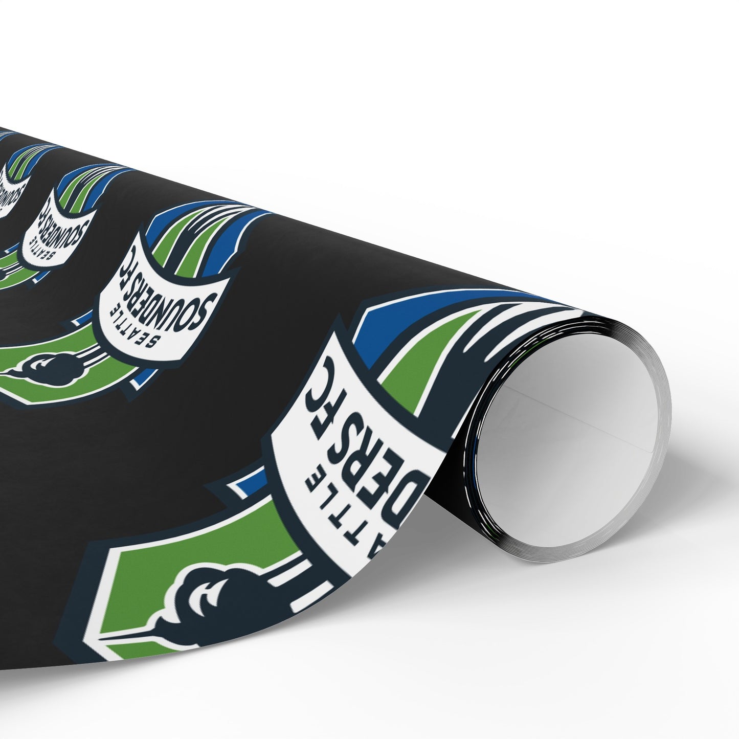 Seattle Sounders FC MLS Birthday Gift Wrapping Paper Soccer Holiday