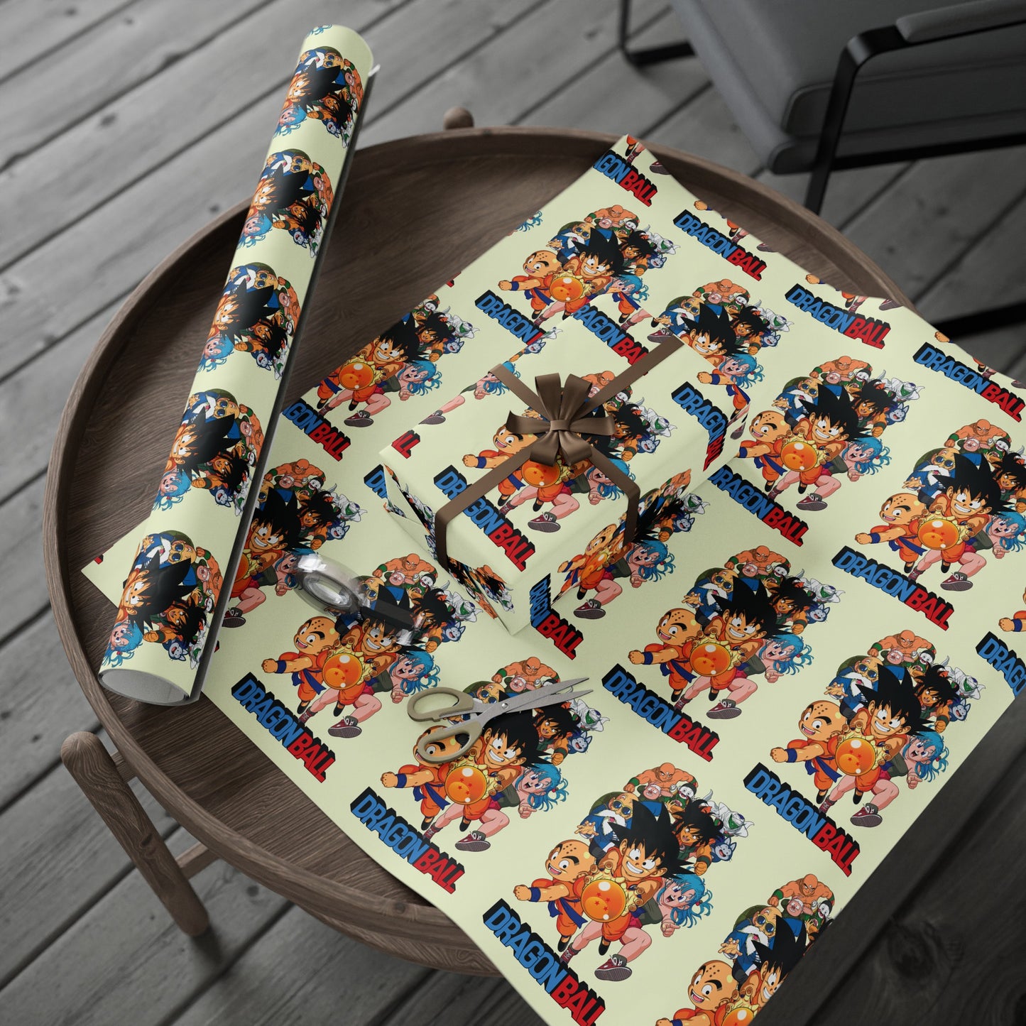 Dragon Ball Z DBZ Anime Manga Goku Cartoon Birthday Gift Wrapping Papers