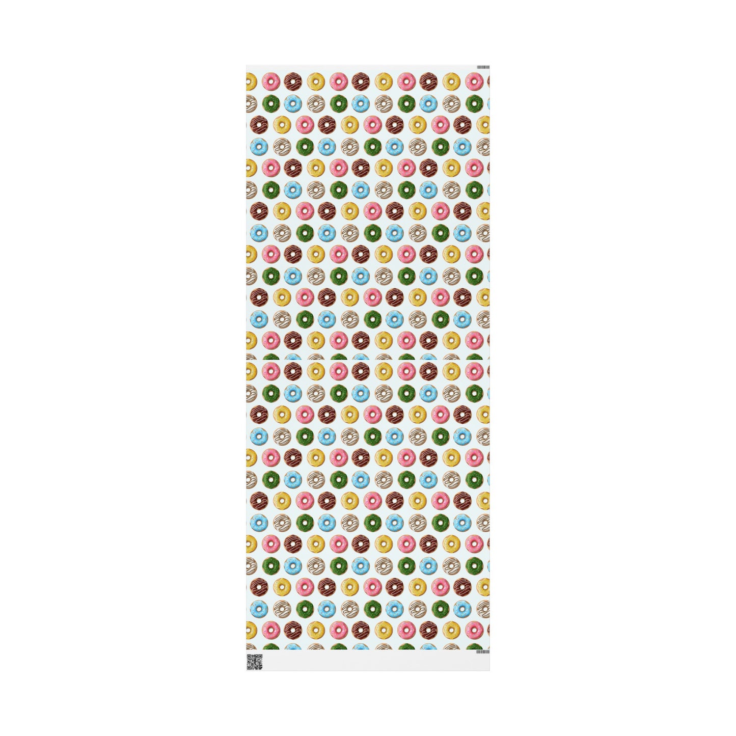 Donut Variety High Definition Happy Birthday Gift Present Holiday Wrapping Paper