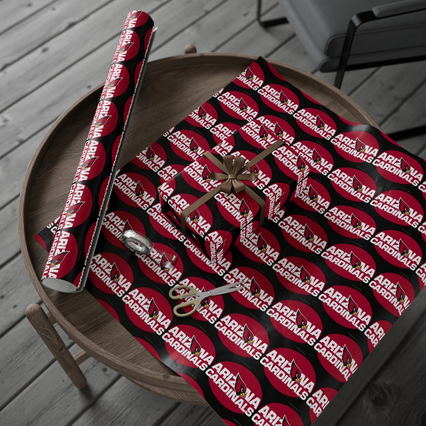 Arizona Cardinals NFL Football Birthday Graduation Gift Wrapping Paper Holiday