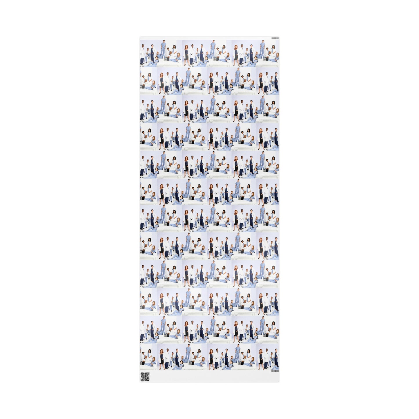 Greys Anatomy TV Show Main Characters Birthday High Def Gift Wrapping Paper