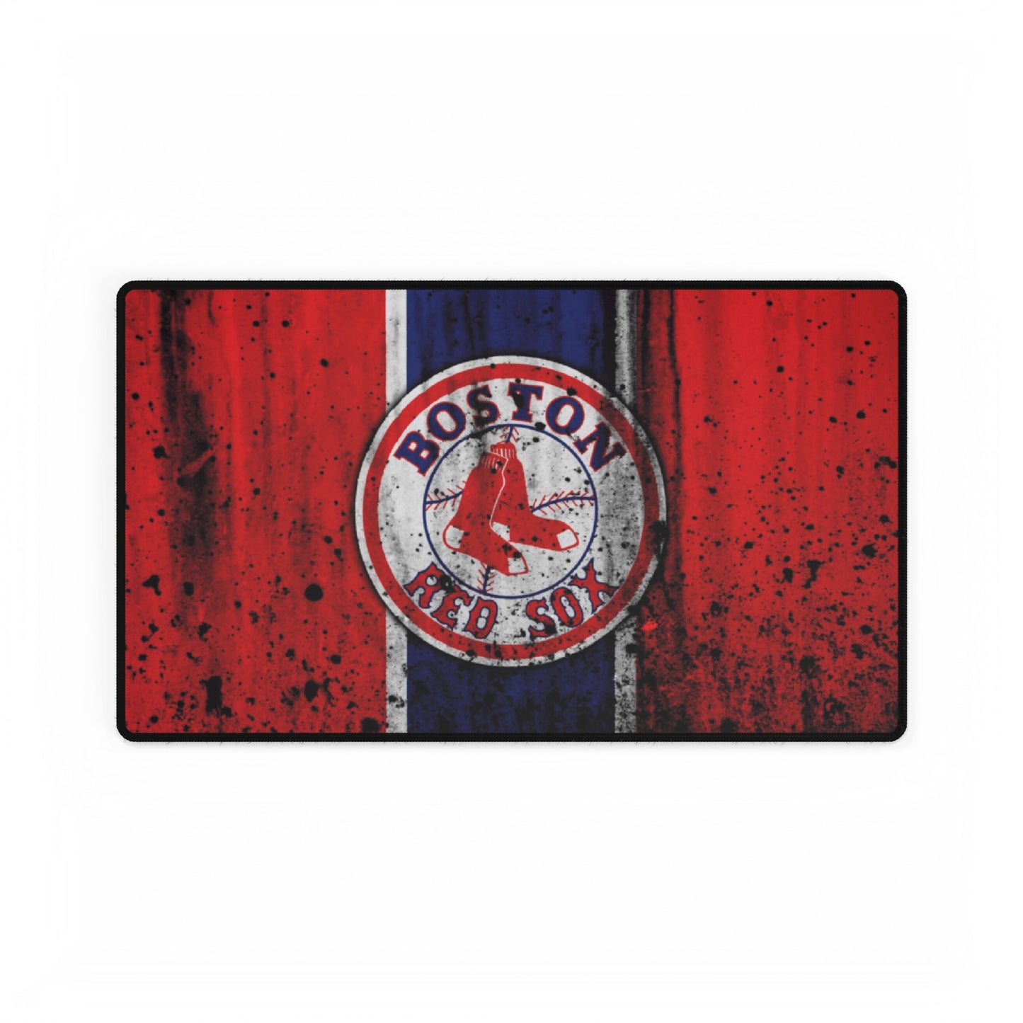 Boston Red Sox Paint splatter MLB Baseball High Definition Desk Mat