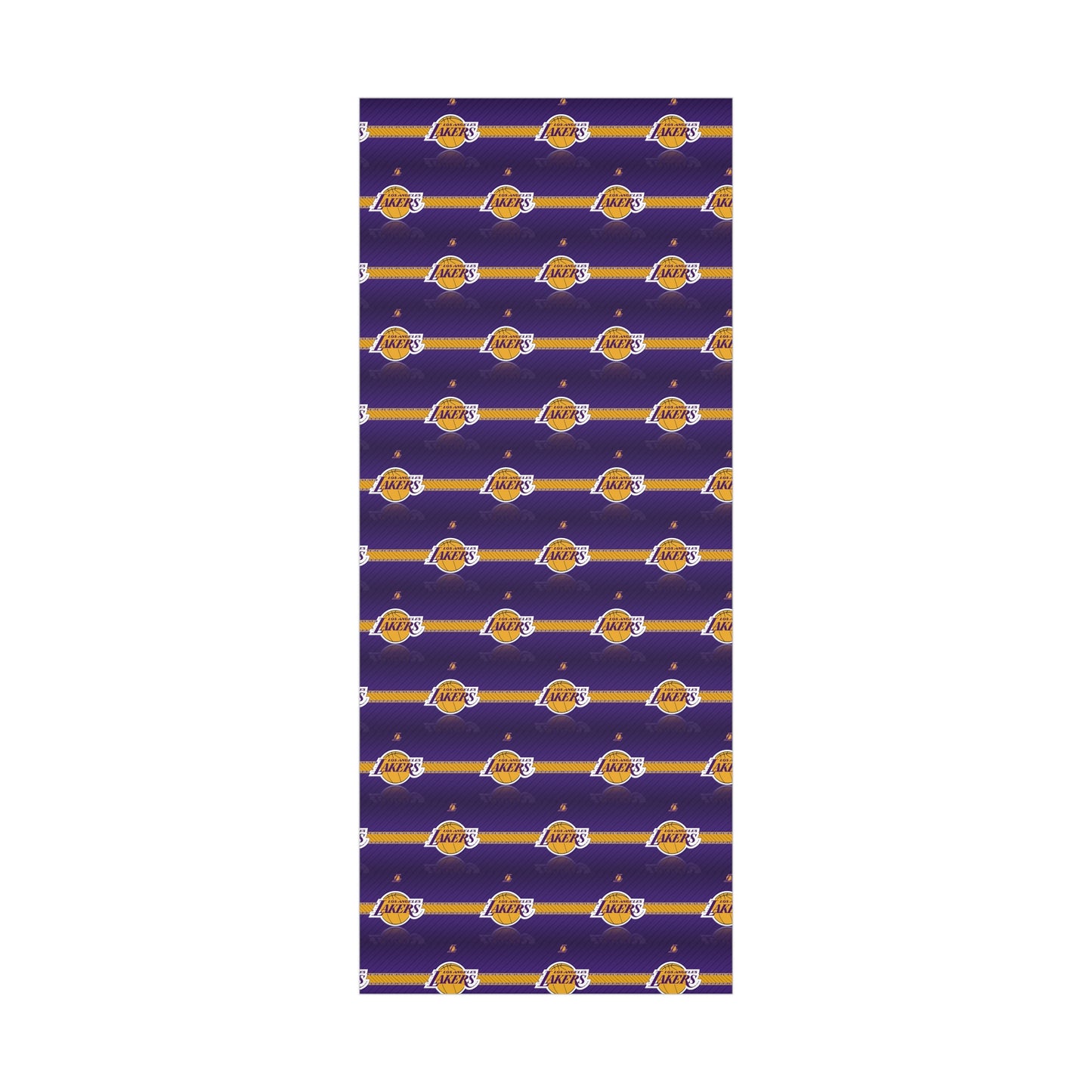 Los Angeles Lakers Birthday Gift Wrapping Paper football Basketball Holiday