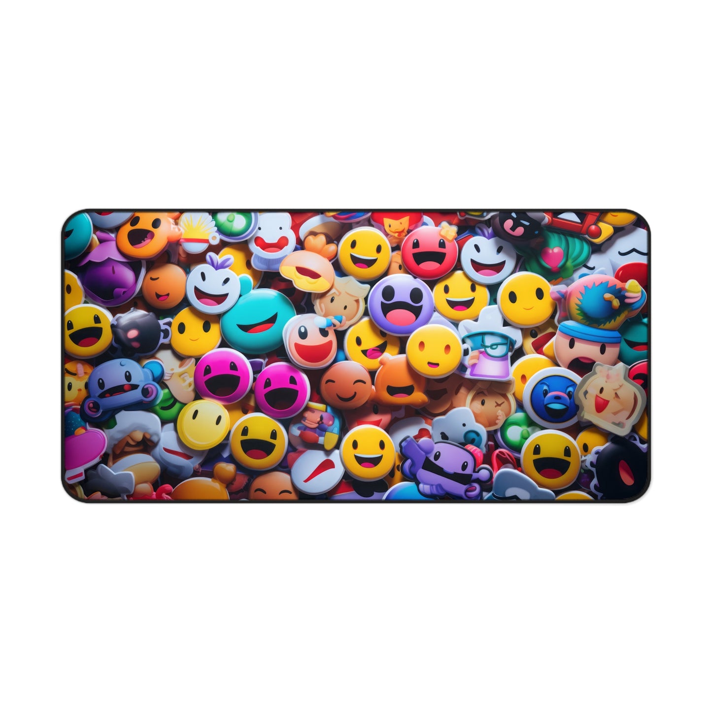 Funny Emoji Faces High Definition Game Home Video Game PC PS Desk Mat Mousepad