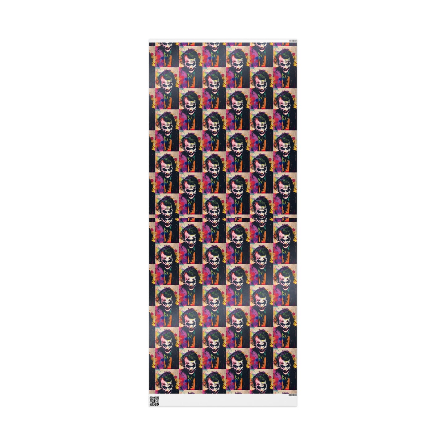 Joker Dark Knight Ledger holiday present Birthday Present Gift Wrapping Papers