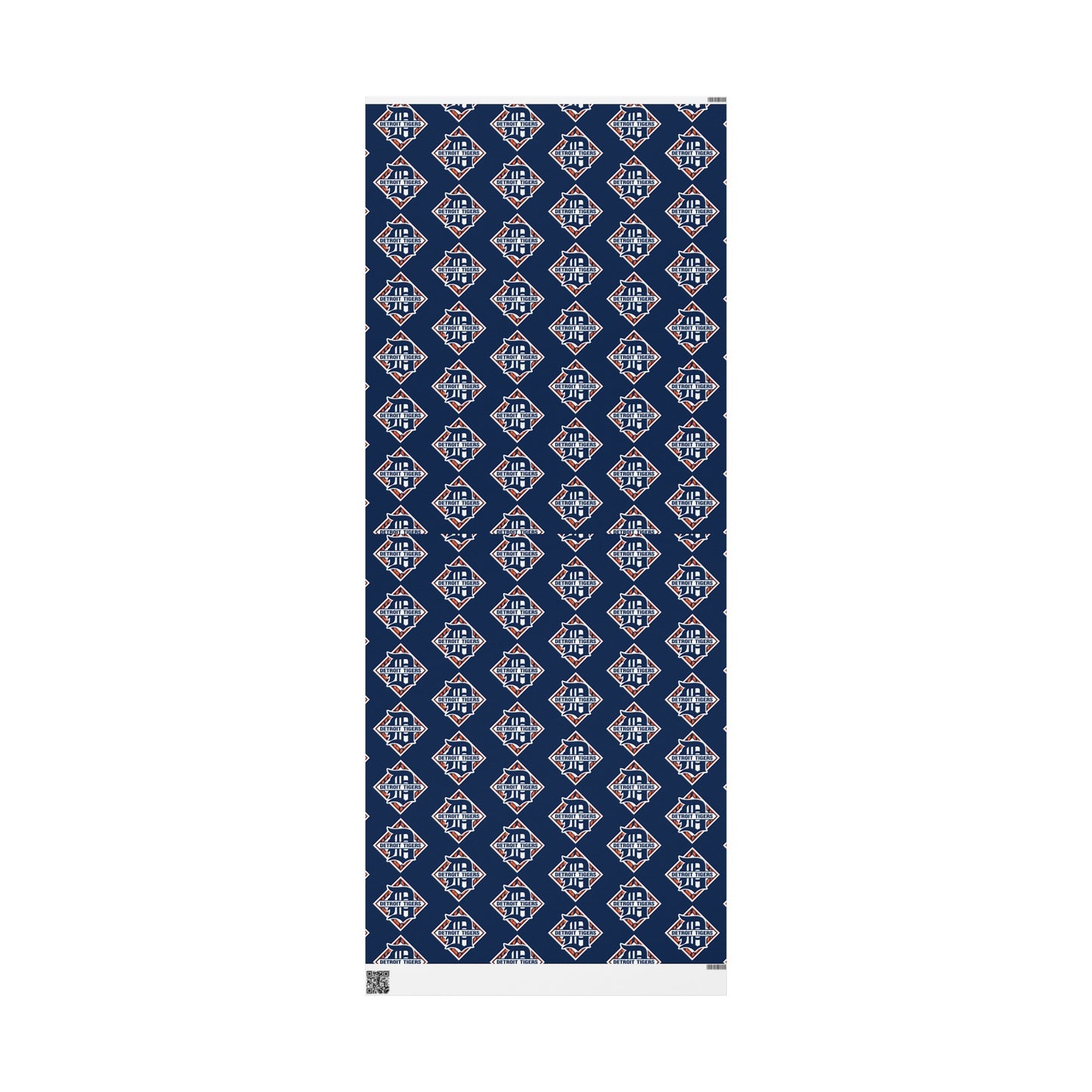 Detroit Tigers Baseball MLB Birthday Gift Wrapping Paper Holiday Michigan