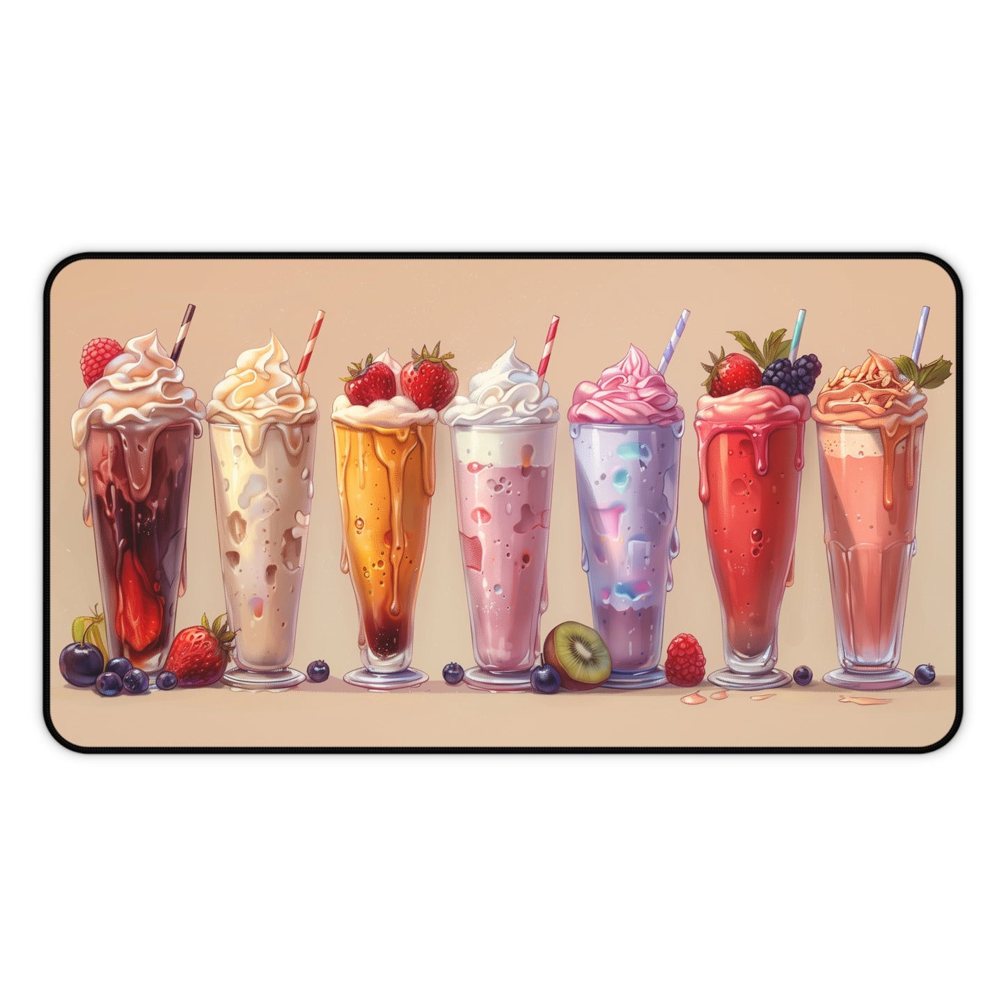 Ice Cream Sundaes Cartoon High Definition Desk Mat Mousepad