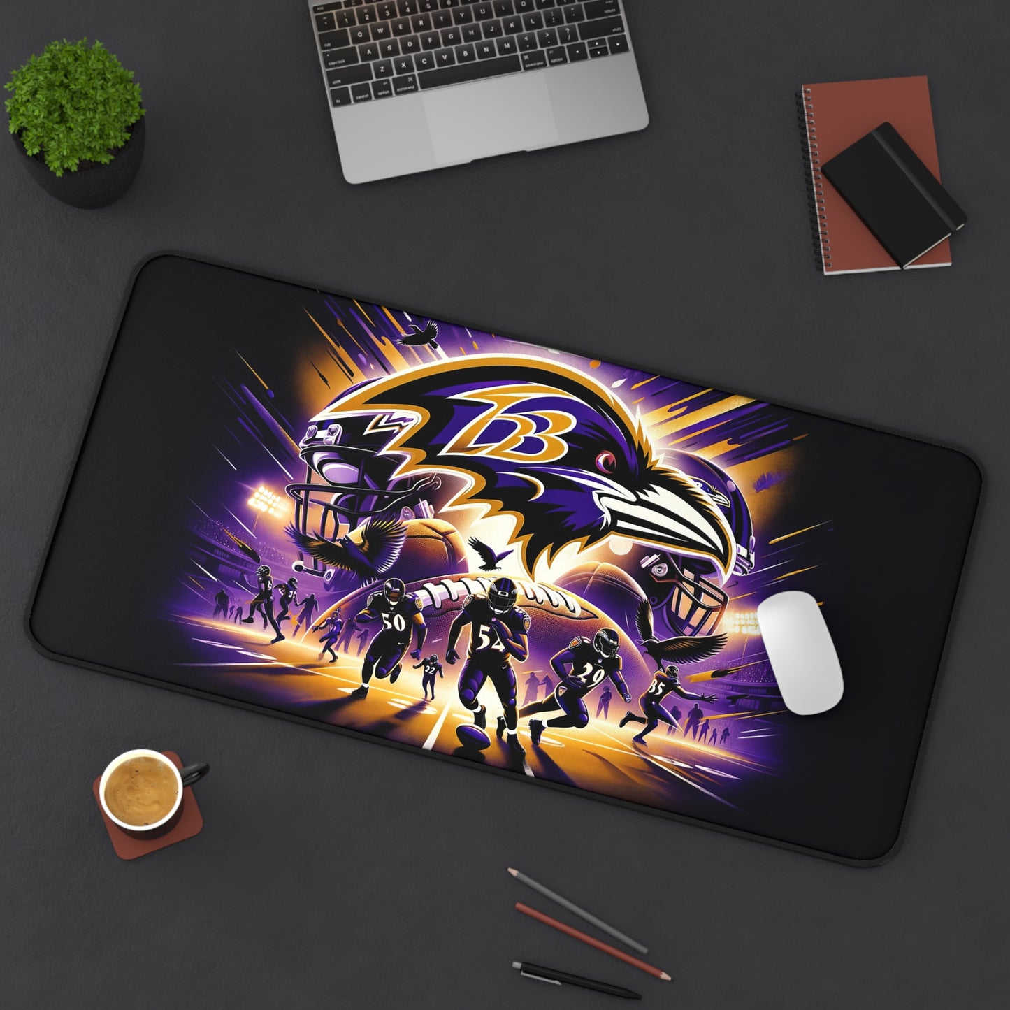 Baltimore Ravens NFL Football High Definition Desk Mat Mousepad