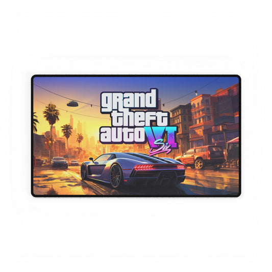 GTA 6 High Definition PC PS Video Game Desk Mat Mousepad VI