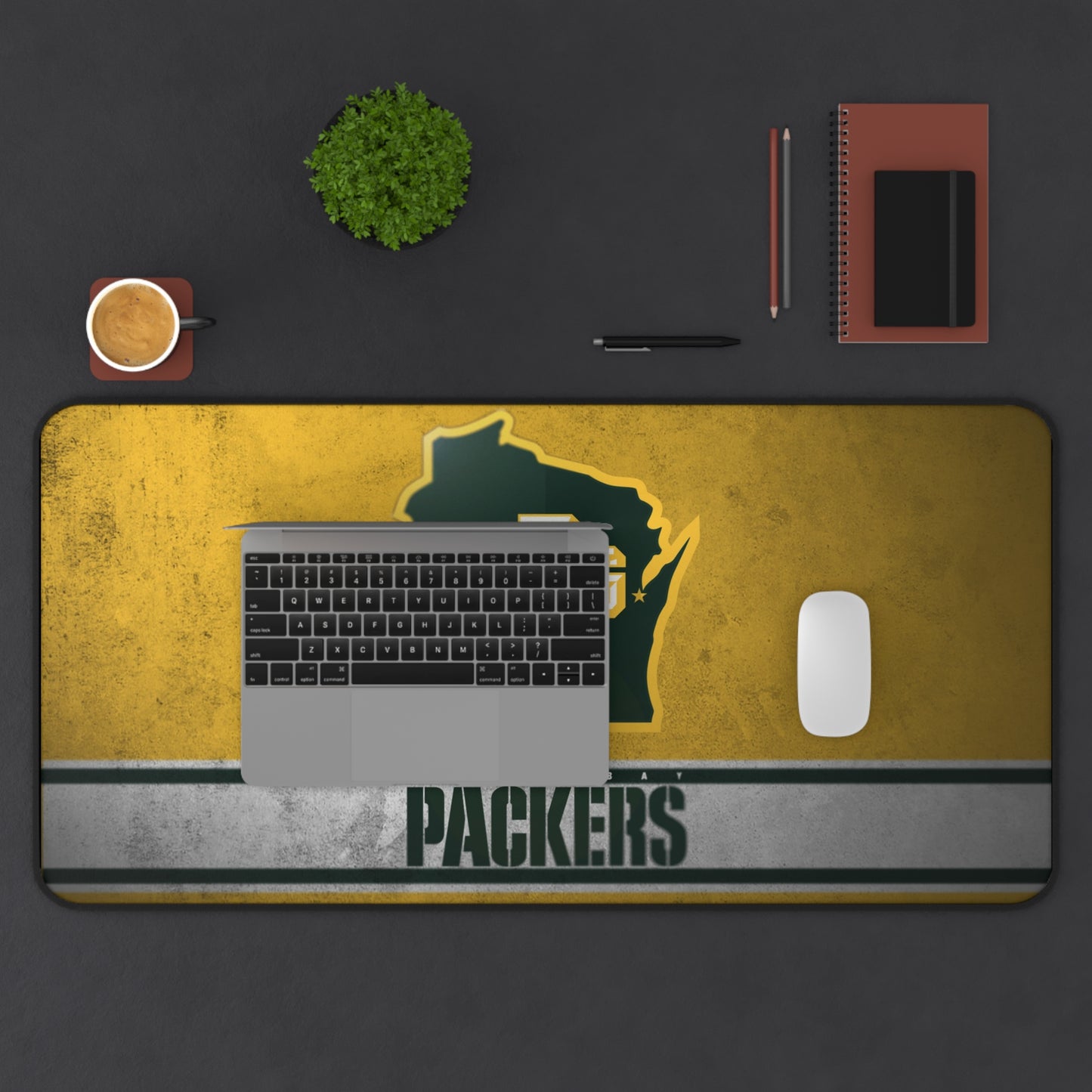 Green Bay Packers NFL Football High Definition PC Desk Mat Mousepad