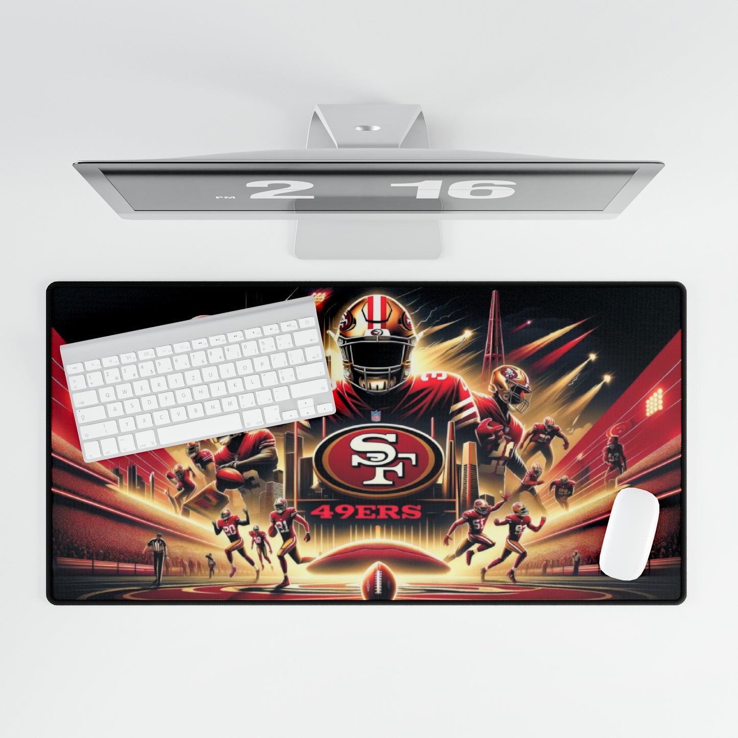 San Francisco 49ers NFL Football High Definition Desk Mat