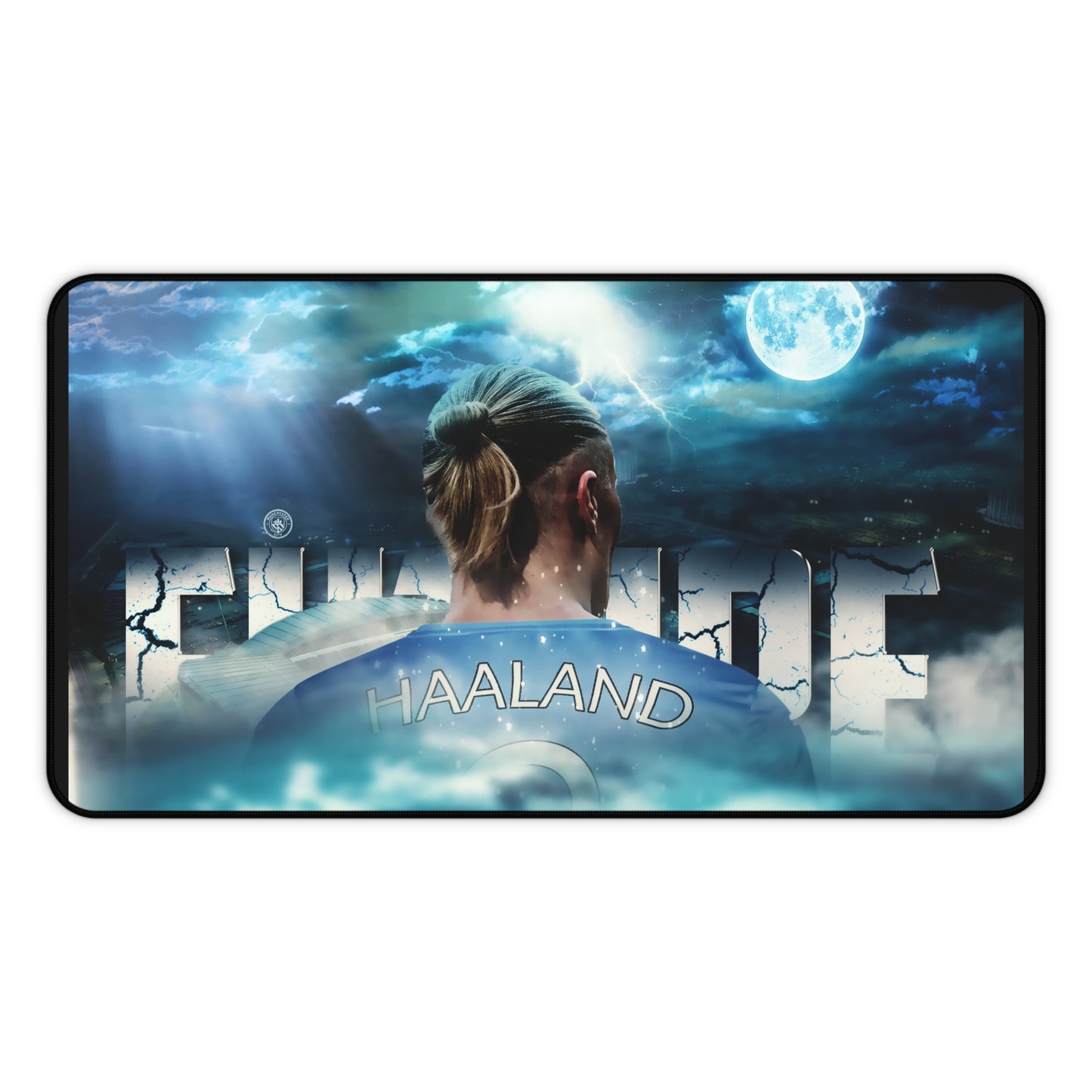 Erling Haaland Premier Manchester City High Definition Desk Mat Mousepad