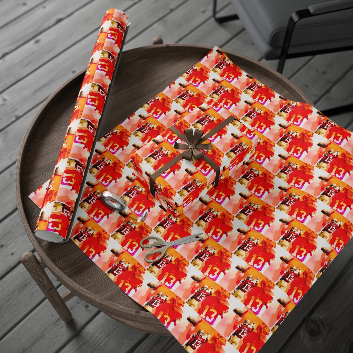 Brock Purdy 49ers NFL Football Birthday Graduation Gift Wrapping Paper Holiday