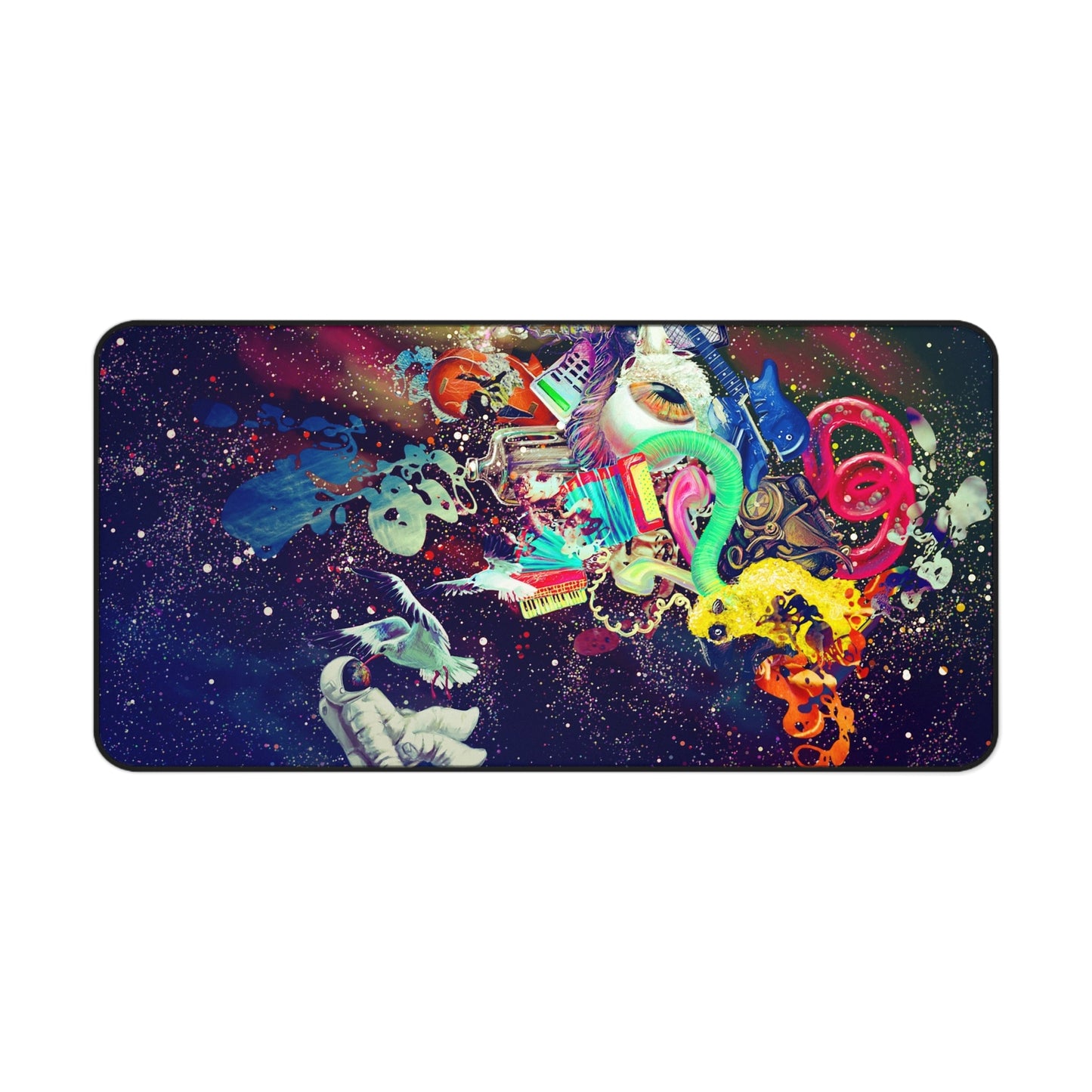 Space Man Art High Definition Home Video Game PC PS Desk Mat Mousepad