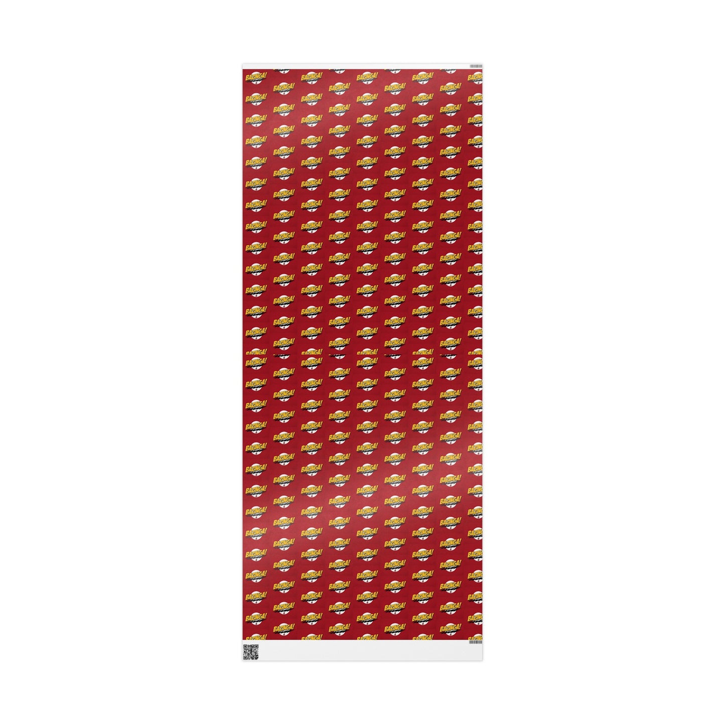 Bazinga! Big Bang Theory cast TV Show Birthday Gift Wrapping Paper Holiday