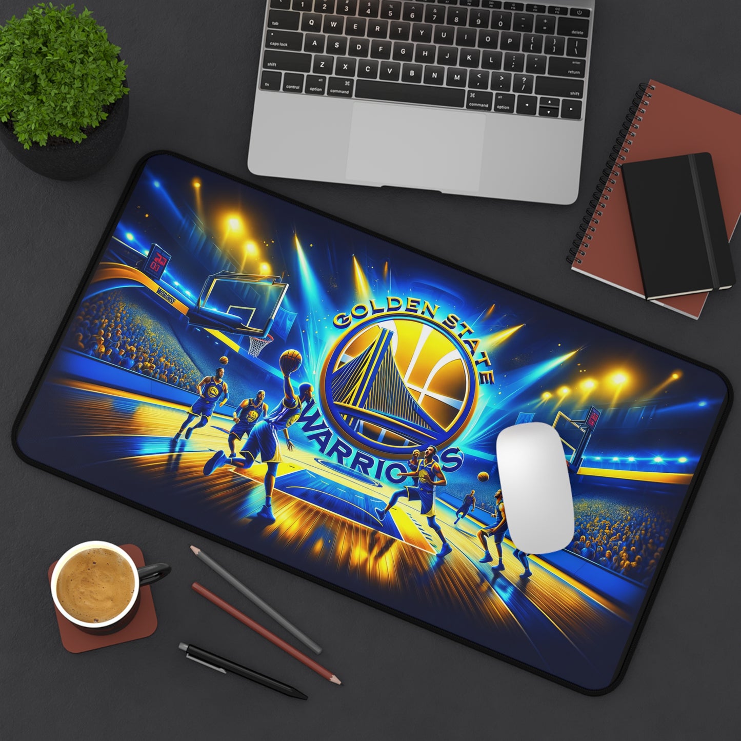 Golden State Warriors High Definition Desk Mat Curry Mousepad