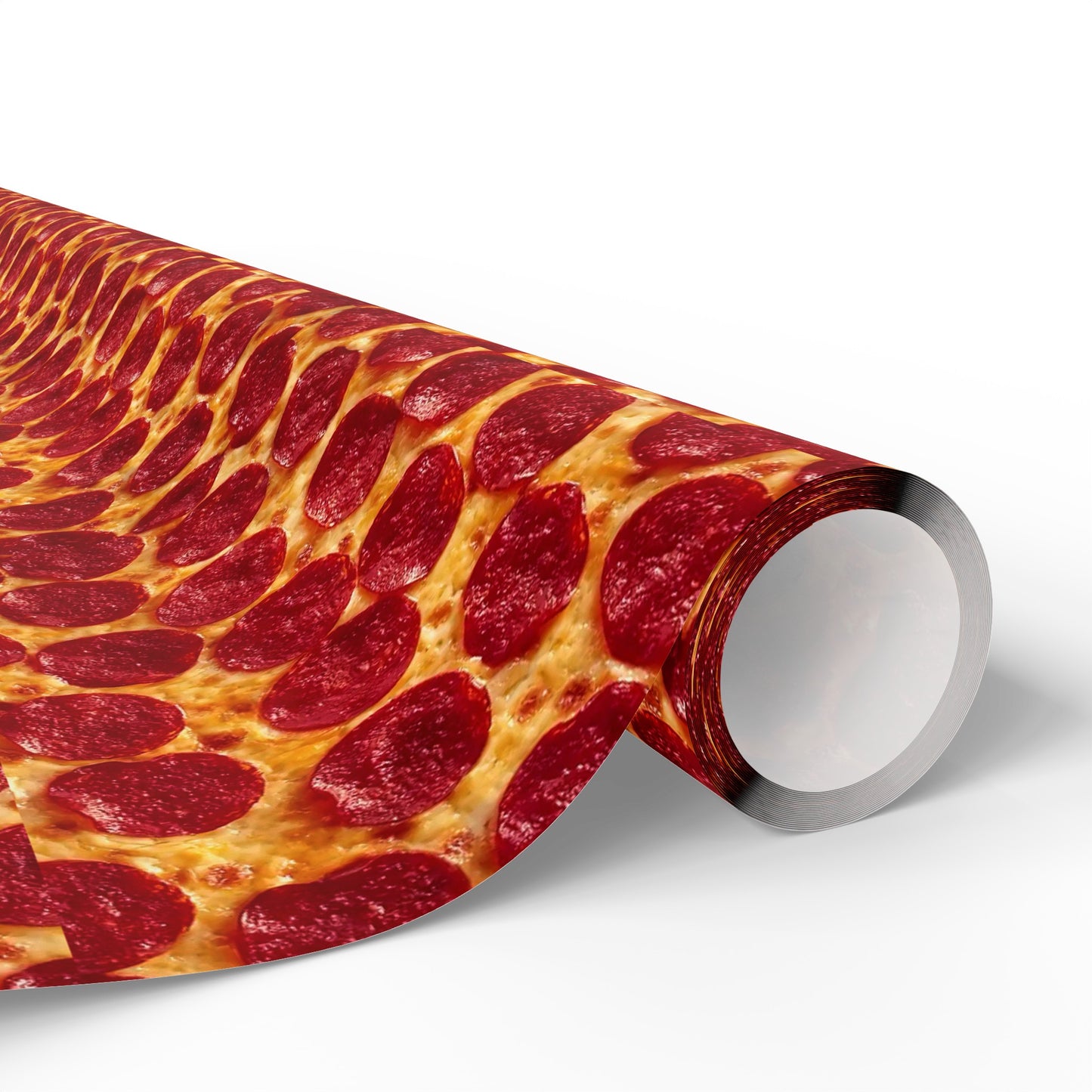 Pepperoni Pizza cheese High Definition Birthday Gift Present Holiday Wrapping Paper