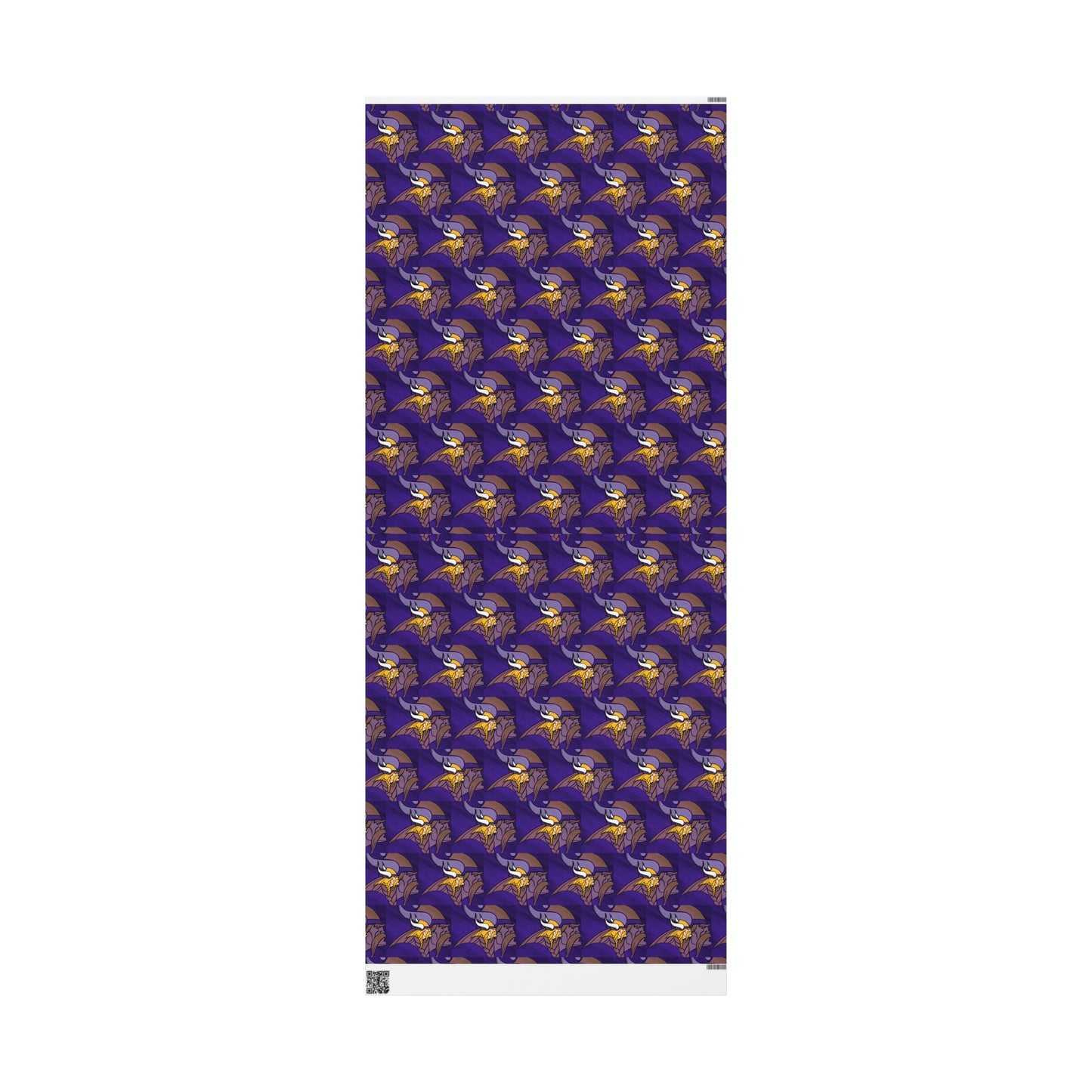 Minnesota Vikings Purple Skol Birthday Gift Wrapping Paper Holiday