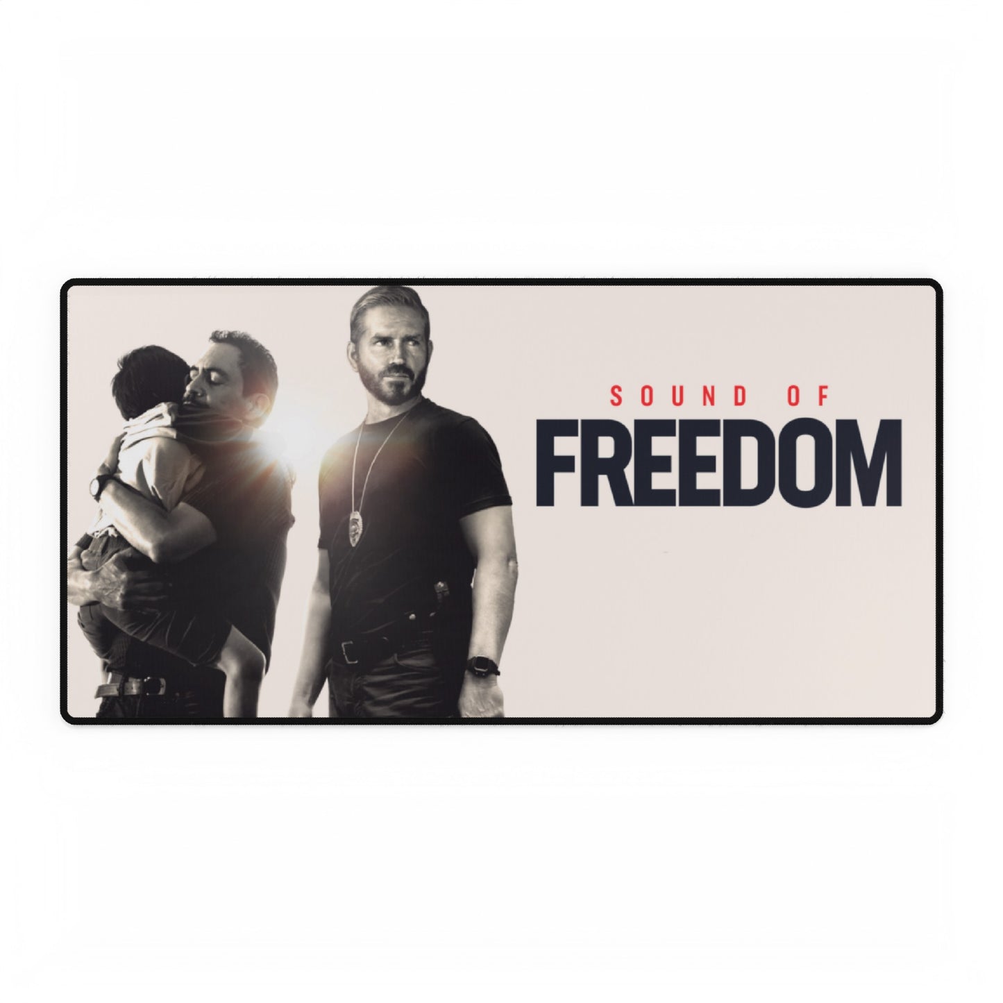 Sound of Freedom Stop Child Trafficking MAGA American Desk Mats Mousepad