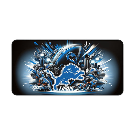 Detroit Lions NFL Football High Definition Desk Mat Mousepad