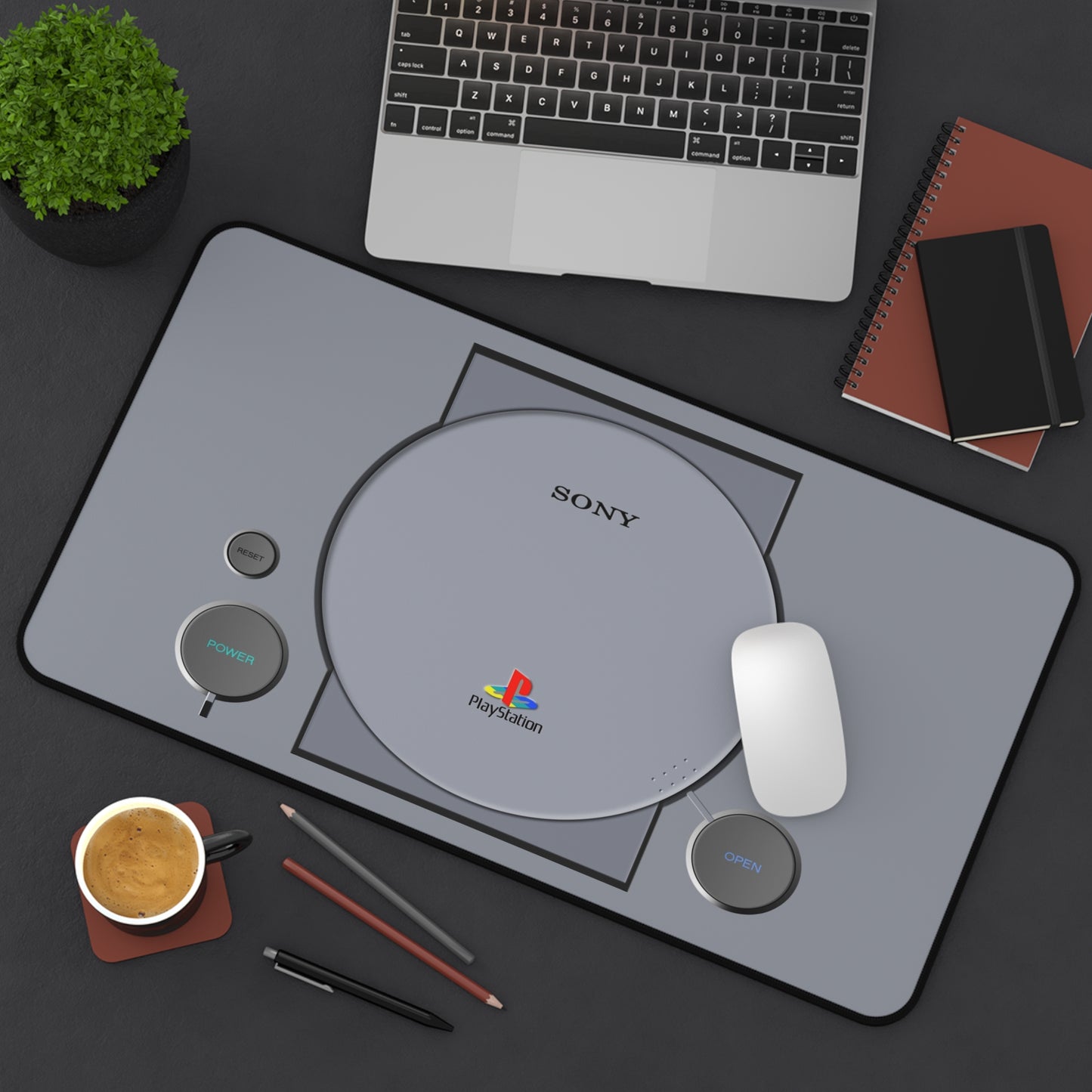 PS1 Classic High Definition Game Video Game PC Playstation Desk Mat Mousepad