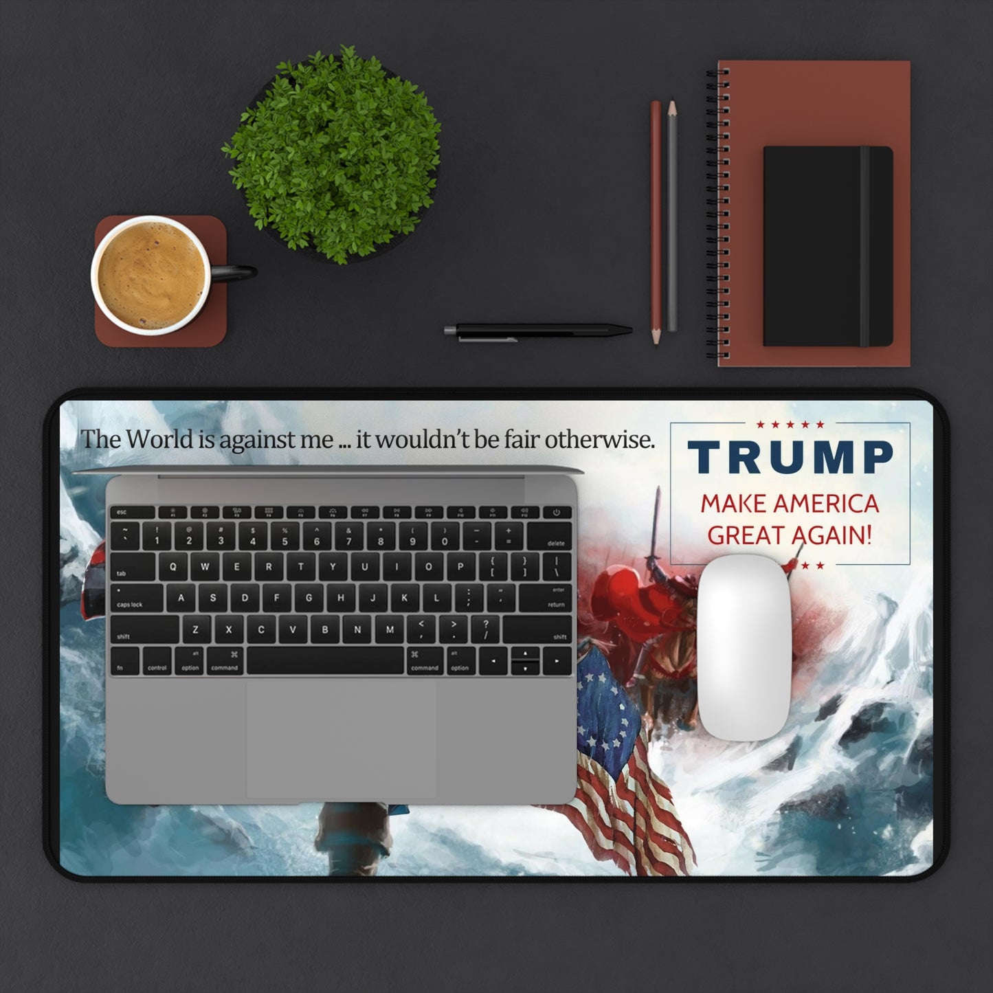 Donald Trump The Patriot High Definition MAGA American Desk Mats