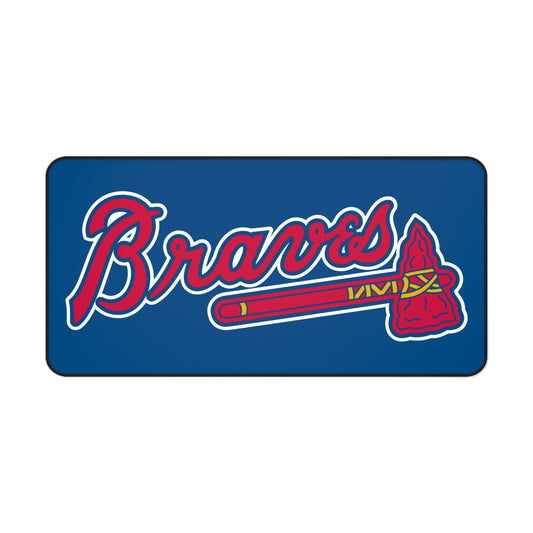 Atlanta Braves MLB Baseball High Definition Desk Mat Mousepad