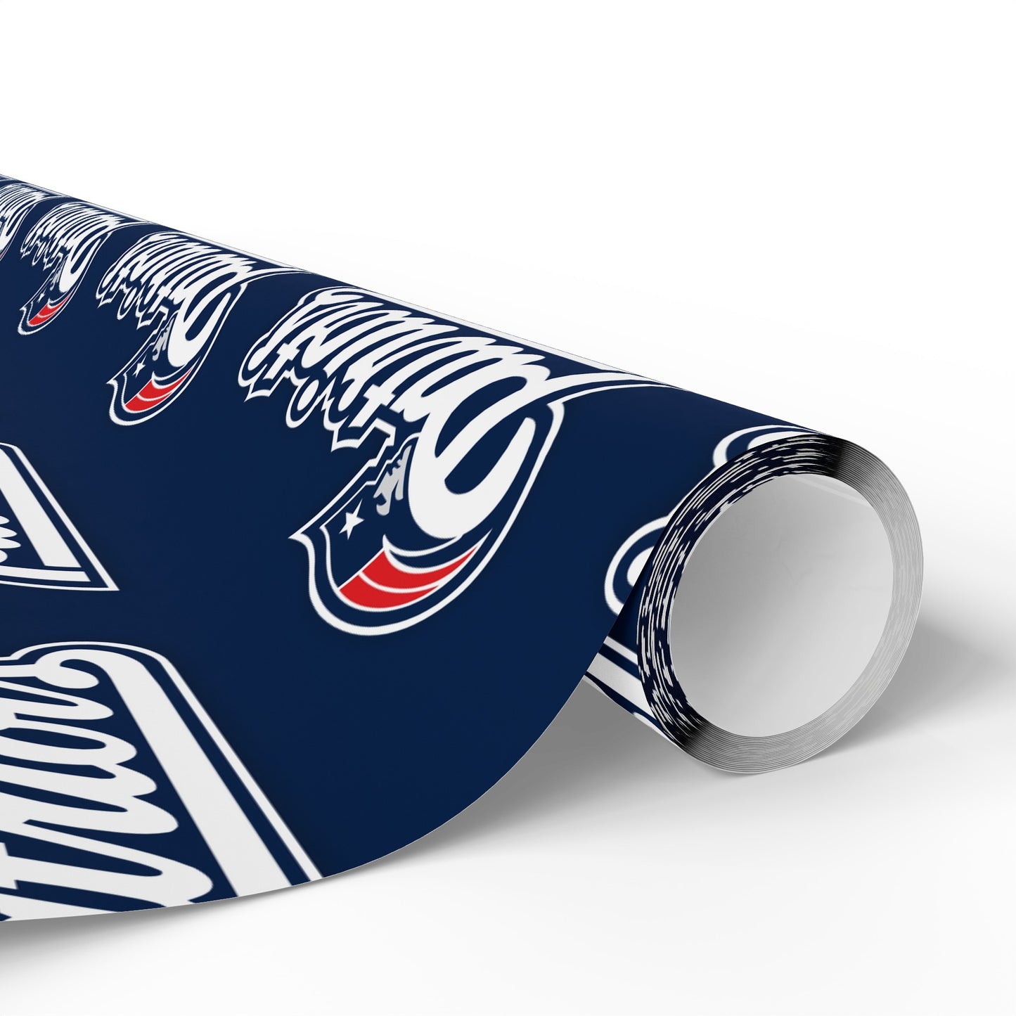 New England Patriots Birthday Gift Wrapping Paper football Holiday Christmas