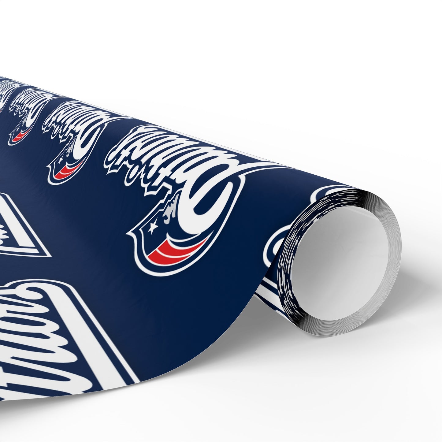 New England Patriots Birthday Gift Wrapping Paper football Holiday Christmas