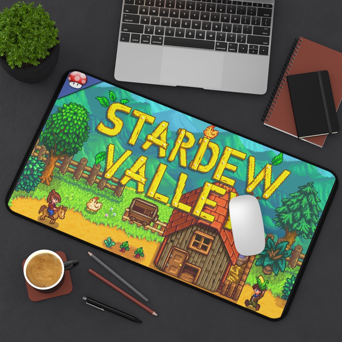 Stardew Valley High Definition Online PC PS Video Game Desk Mat Mousepad