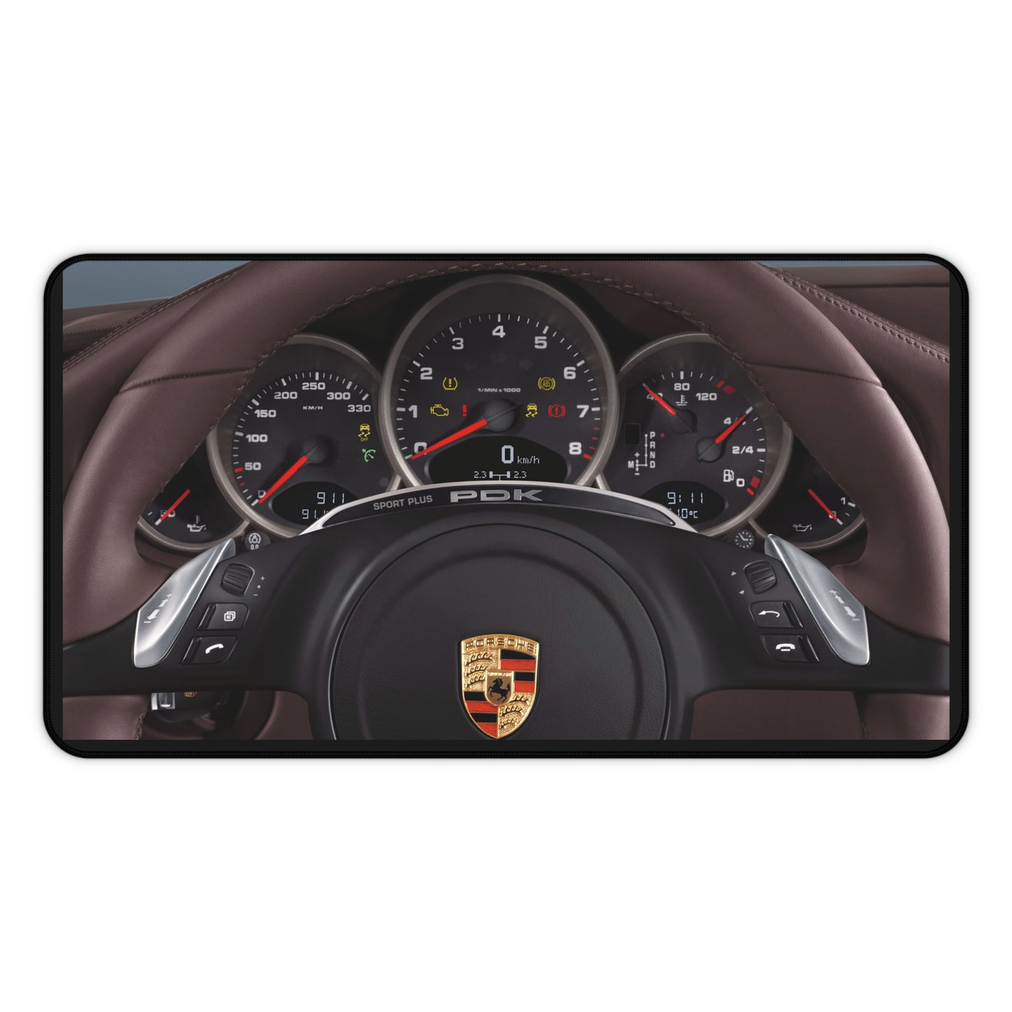 Porsche Dash High Definition Super Car Office Home Decor Desk Mat Mousepad