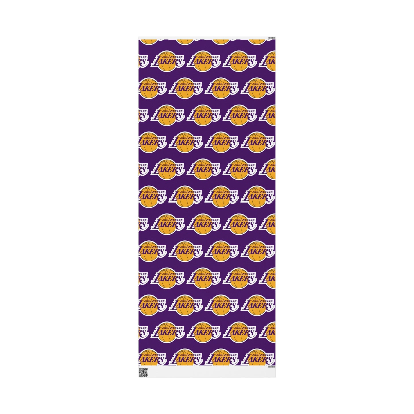 Los Angeles Lakers Logo Birthday Gift Wrapping Paper Basketball Holiday